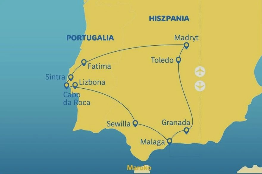 Ile trwa podróż samolotem do Portugalii? Najkrótsze trasy i czas lotu