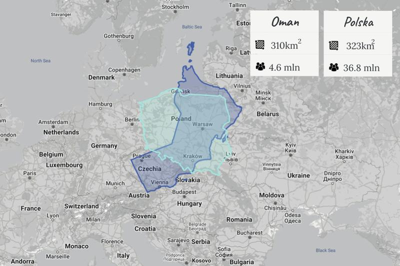 Lot z Omanu do Polski