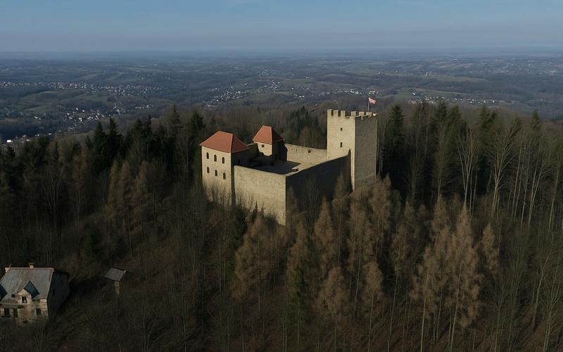 Zwiedzanie Lanckorony